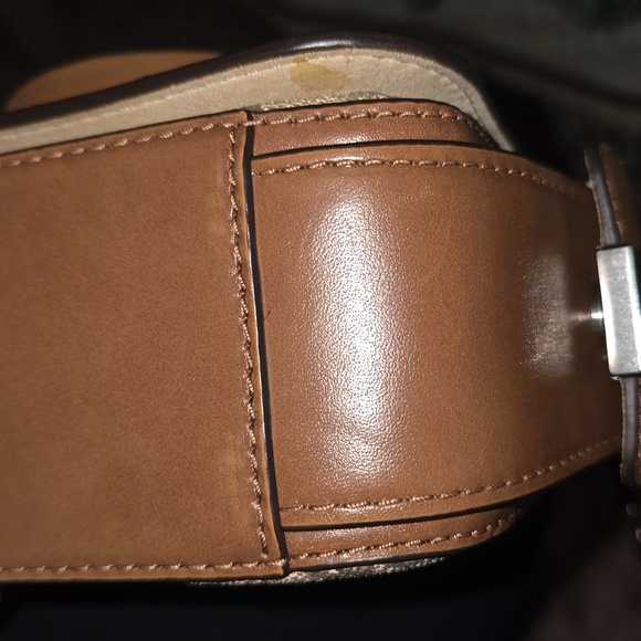 Michael Kors Brown Logo Crossbody Camera Bag - Picture 9 of 10